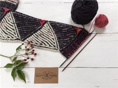 Brioche knitting by José Visser from Studio Sopra